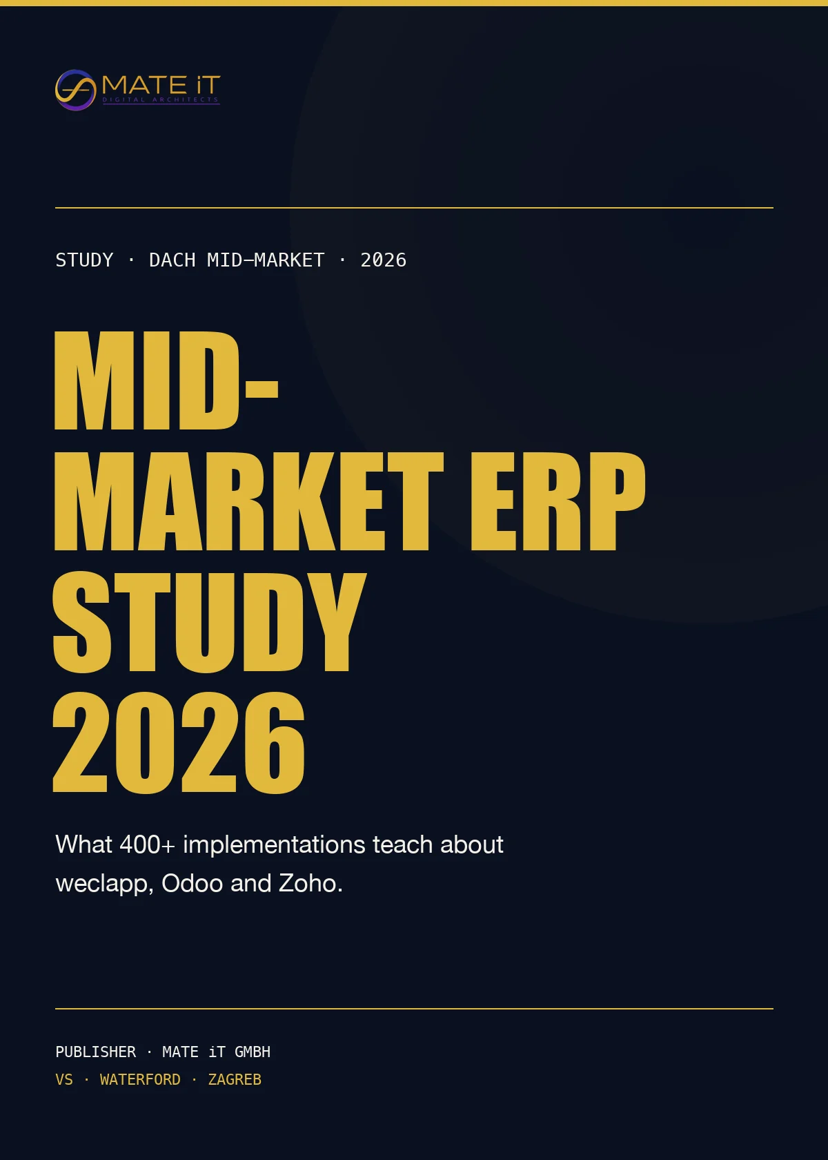 Cover of the Mate iT study